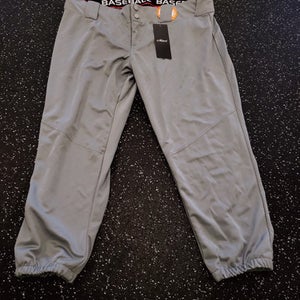 Used MIVEI BASEBALL PANTS BB/SB Pant Boys Grey XL 11849-S000032311
