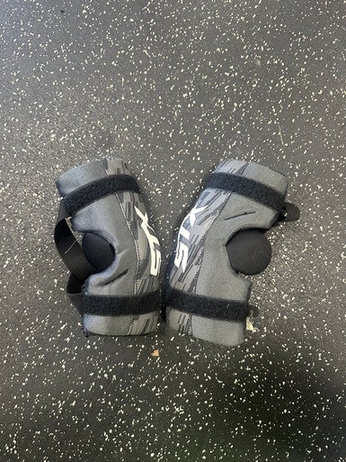 Used STX 75 Lacrosse Arm Pads/Guards Black SM 11849-S000032302