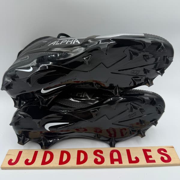 Nike Alpha Menace 4 Elite Football Cleats Black Silver  display picture 2