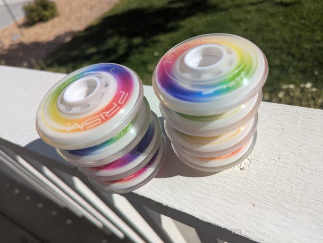 PRISM Pro Dual-Pour Indoor Ultra-Grip Wheels 76/80 Hi-Lo (8 pack)