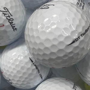 15 Premium AAA White Titleist DT Trusoft Used Golf Balls