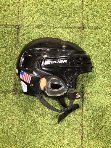 Black Medium Bauer Re-Akt 75 Helmet (Used)