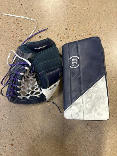 Senior Warrior Ritual G5 Goalie Glove & Blocker Regular (Used)