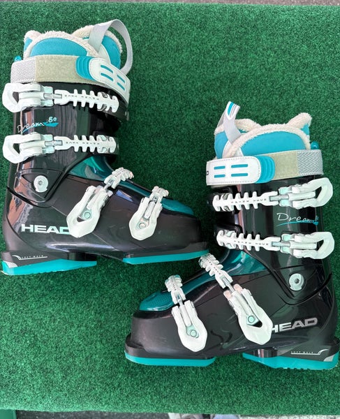 Women's HEAD Dream 80 Ski Boots Soft Flex (Used) | Mondo 23.5 (277mm)
