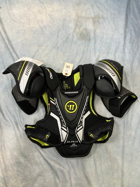 Large Junior Warrior Alpha DX Pro Shoulder Pads (New)