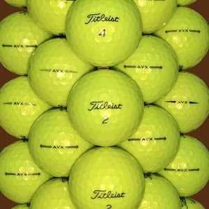 Titleist Yellow AVX.....24 Premium AAA Used Golf Balls