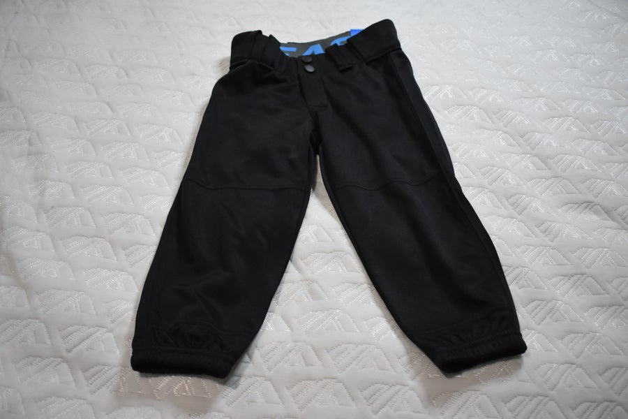 NEW - Easton Elite Softball Pants, Black, Youth Small (19-21)
