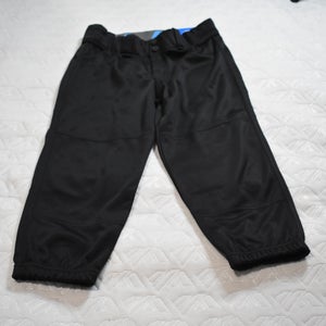 NEW - Easton Elite Softball Pants, Black, Youth Large (25-27)