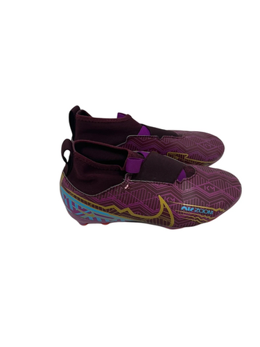 Used Nike Air Zoom Mercurial Jr 3.5 Soccer Cleats Purple  11692-S000142256
