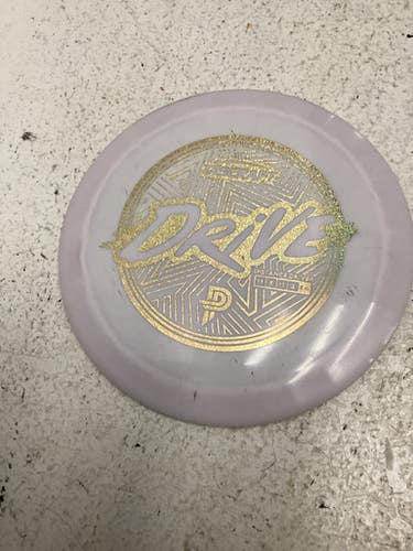 Used Discraft DRIVE Disc Golf Driver White 11443-S000197019