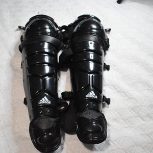 NEW - Adidas Catcher's Leg Guard, Black, Adult