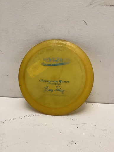 Used Innova CHAMPION BEAST Disc Golf Driver Yellow 11443-S000197555
