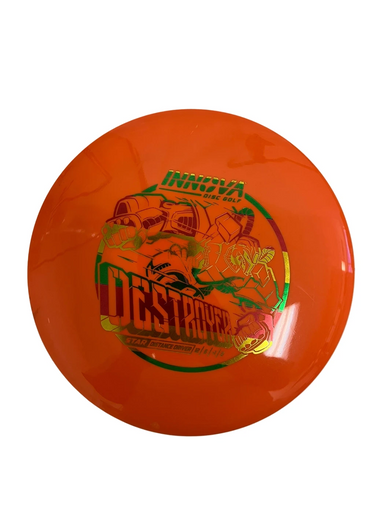 Used Innova STAR DESTROYER Disc Golf Driver Orange 174g 11692-S000141553