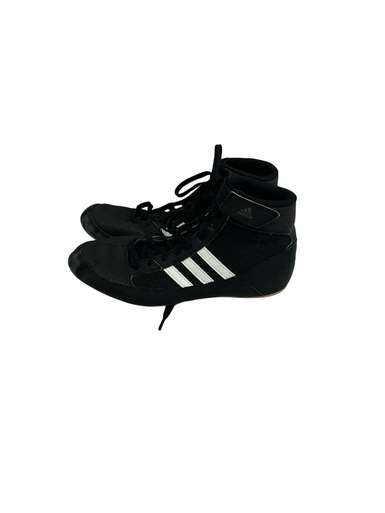 Used Adidas HVC Wrestling Shoes Black Junior 05 11692-S000142108