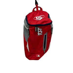 Used Louisville Slugger ST.LOUIS CARDINALS BACKPACK BB/SB Player Backpack Red 11692-S000142117