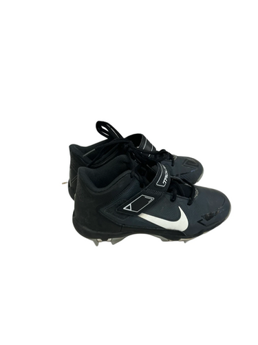 Used Nike TROUT BB/SB Cleats Black Junior 04 11692-S000142156