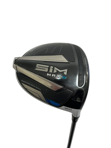 Used Taylormade SIM MAX D Mens Driver RH 12.0 Degree 11692-S000142170