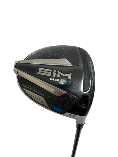 Used Taylormade SIM MAX D Mens Driver RH 12.0 Degree 11692-S000142170