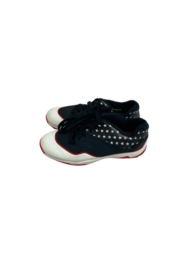 Used Athletic Works BB CLEATS BB/SB Cleats White And Navy Blue Youth 13.0 11692-S000142178