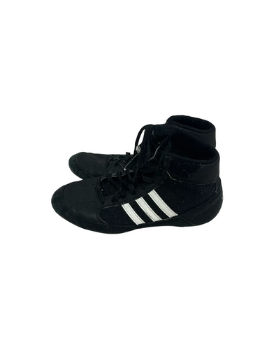 Used Adidas HVC Wrestling Shoes Black Senior 6.5 11692-S000142229