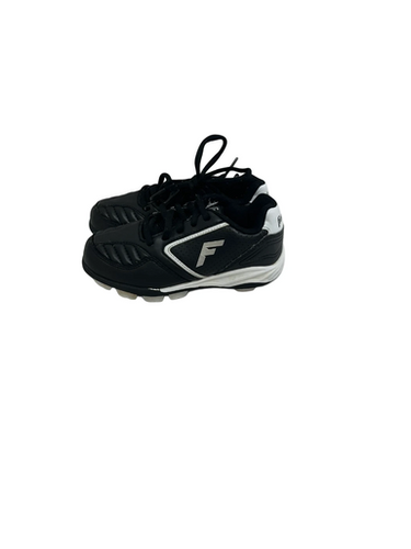 Used Franklin BASEBALL CLEATS BB/SB Cleats Black Youth 11.0 11692-S000142246