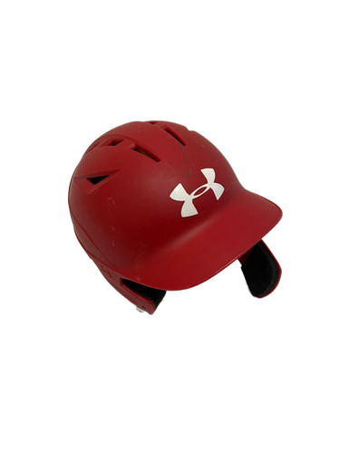Used Under Armour UABH2-150 Batting Helmet No Mask Red One Size 11692-S000140559