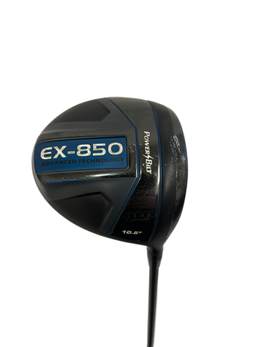 Used Powerbilt EX-850 Mens Driver RH Black 10.5 Degree 11692-S000140352