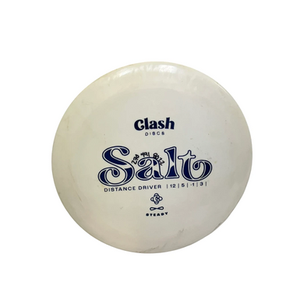 Used Clash Discs STEADY SALT Disc Golf Driver White 172g 11692-S000141216