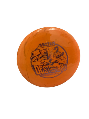Used Innova STAR DESTROYER Disc Golf Driver Orange 172g 11692-S000141217
