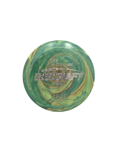 Used Discraft PP ESP NUKE Disc Golf Driver Green 177g 11692-S000141226