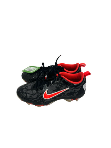 Used Nike HYPERDIAMOND BB/SB Cleats Black And Pink Junior 05 11692-S000141294