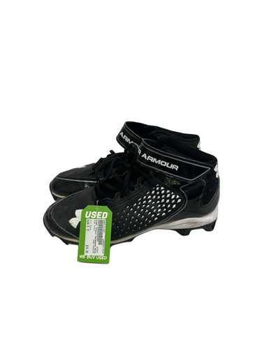 Used Under Armour RENEGADE Adult FB Cleats Black Senior 12 11692-S000141307