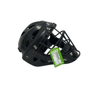Used Easton NATURAL Catchers Helmet w/Mask Black LG 11692-S000141334