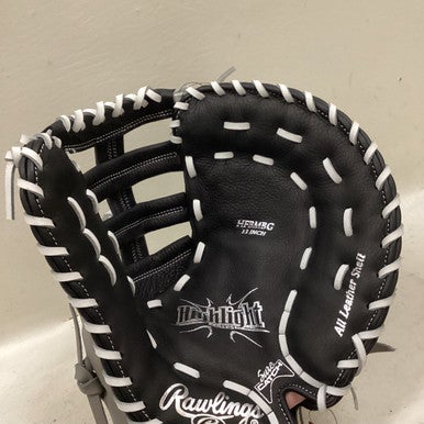 Used Rawlings HFBMBG BB/SB First Base RH Throw Black 13" 11725-S000490489