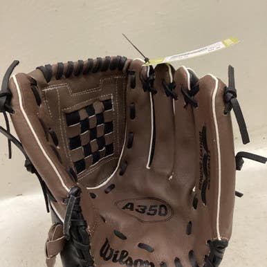 Used Wilson A0350TR12 BB/SB Glove RH Throw Brown 12" 11725-S000490619