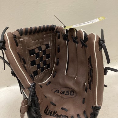 Used Wilson A0350TR12 BB/SB Glove RH Throw Brown 12" 11725-S000490619