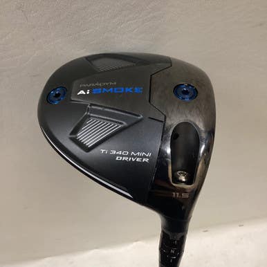 Used Callaway PARADYM AI SMOKE TI 340 MINI Mens Driver RH 11.5 Degree 11725-S000490647