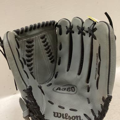 Used Wilson AO3RS2113 BB/SB Glove RH Throw Black And Grey 13" 11725-S000490666