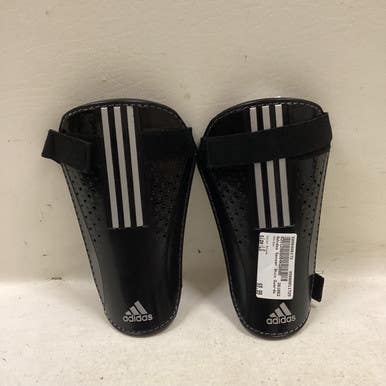 Used Adidas Soccer Shin Guards Adult Black LG 11725-S000490173