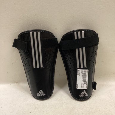 Used Adidas Soccer Shin Guards Adult Black LG 11725-S000490173