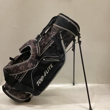 Used Top Flite STAND BAG DIGI CAMMO Mens Stand Bag Grey 11725-S000490312