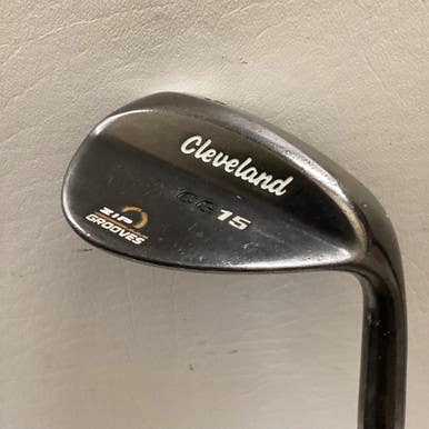 Used Cleveland CG 15 ZIP GROOVES Golf Wedge Mens RH 56 Degree 11725-S000490323