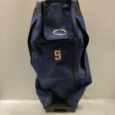 Used Evoshield CATCHERS BAG BB/SB Player Wheeled Bag Navy Blue 11725-S000490341