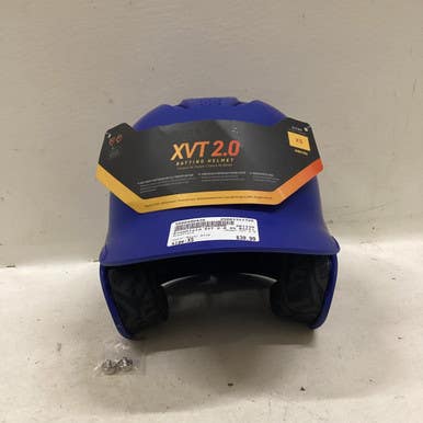 Used Evoshield XVT 2.0 Batting Helmet No Mask Royal Blue XS 11725-S000490435