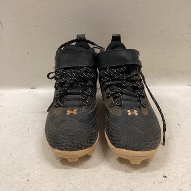 Used Under Armour BH BB CLEATS BB/SB Cleats Black And White Junior 02 11725-S000490704