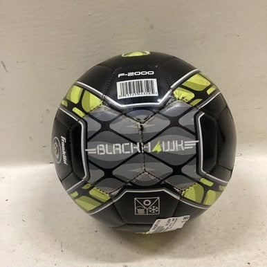 Used Franklin BLACKHAWK All Size Soccer Ball Black 3 11725-S000490770
