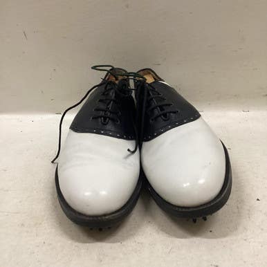 Used Nike Mens Golf Shoes Black And White Senior 9 11725-S000490826