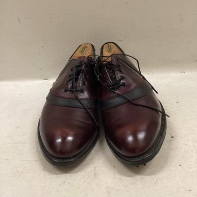 Used Foot Joy Mens Golf Shoes Maroon Senior 9 11725-S000490827