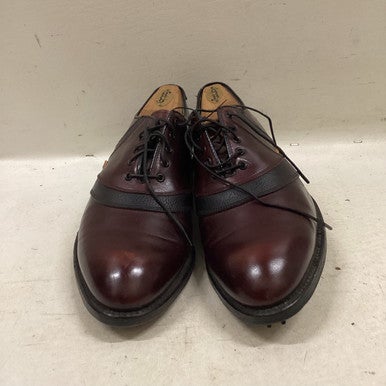Used Foot Joy Mens Golf Shoes Maroon Senior 9 11725-S000490827