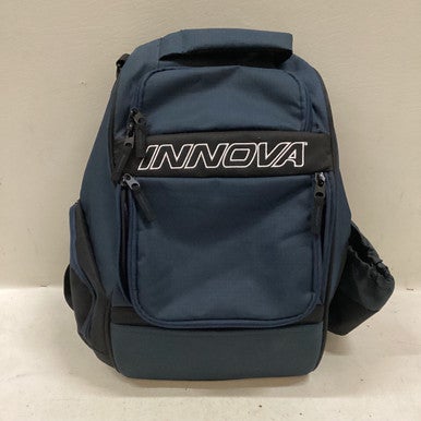 Used Innova ADVENTURE PACK Disc Golf Backpack Navy Blue 11725-S000492376